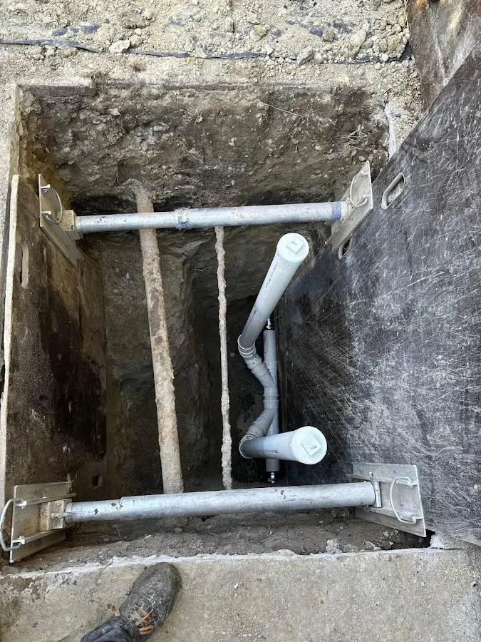 Experienced plumber completing Gas Line Repair work in Jarrell